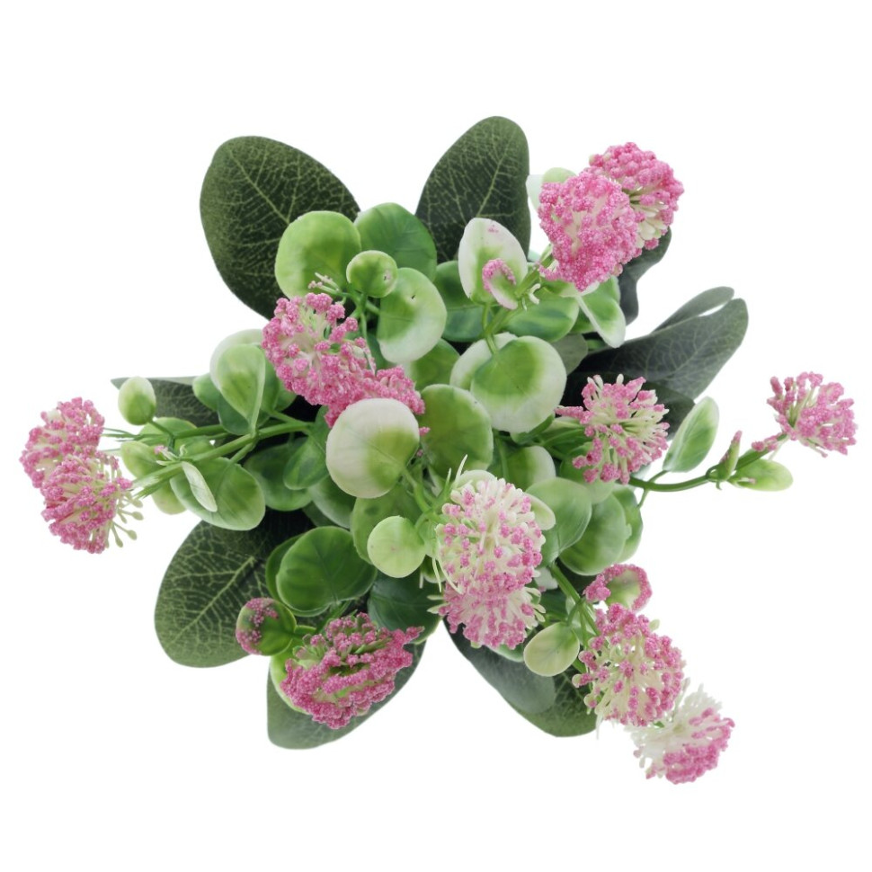 Цветочная композиция "Клевер", L15 W14 H25 см