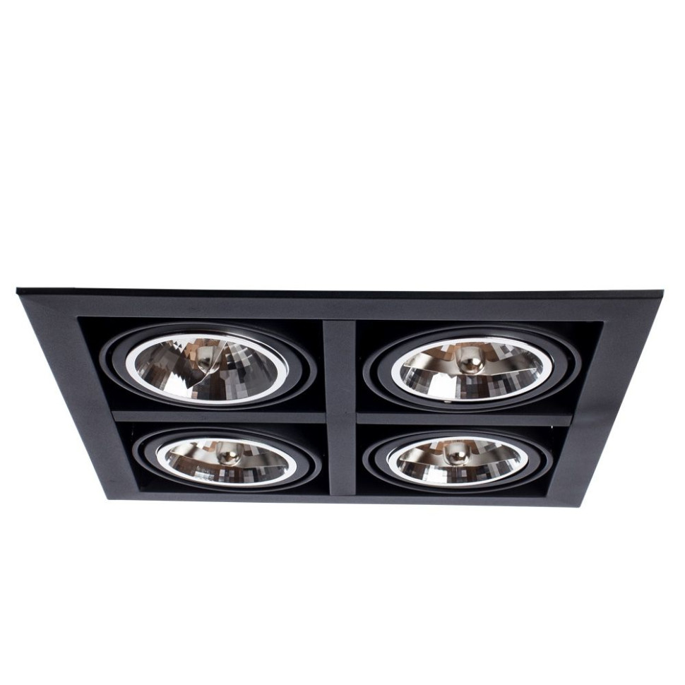 Точечный светильник Cardani Grande A5935PL-4BK Arte Lamp