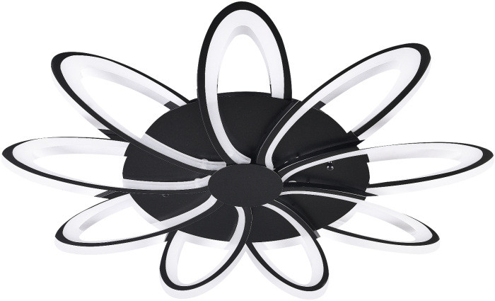 Потолочная люстра High-tech Led Lamps HIGH-TECH LED LAMPS 82009 BLACK Natali Kovaltseva