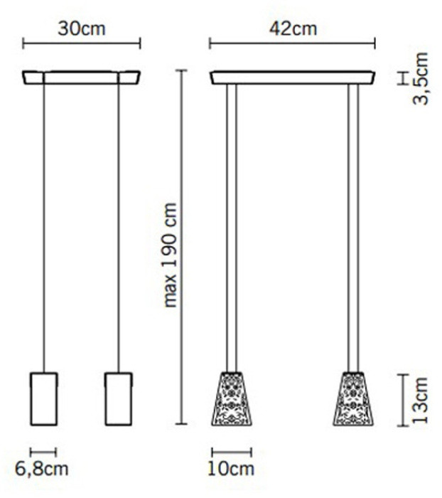 Подвесной светильник Flow D69A0700 flow Fabbian