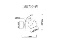 Бра Stella MR1730-1W MyFar Бра Stella MR1730-1W MyFar