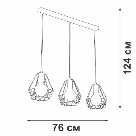Подвесной светильник V4705-1/3S Vitaluce