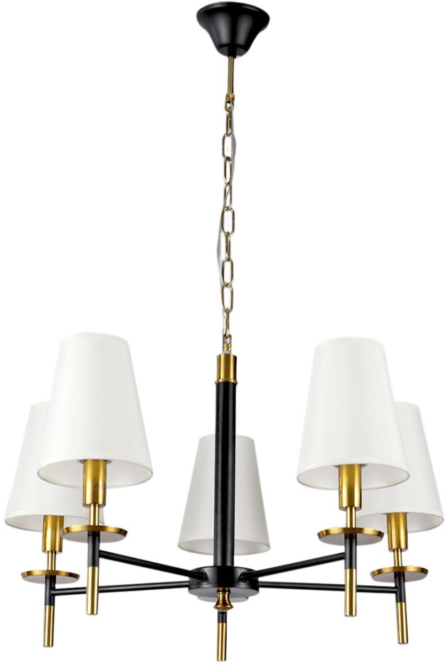 Подвесная люстра Riccardo A4075LM-5BK Arte Lamp