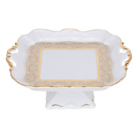 Блюдо квадратное н/н 21см."Декор 2758"