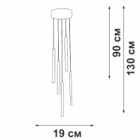 Подвесной светильник V3045-0/5S Vitaluce