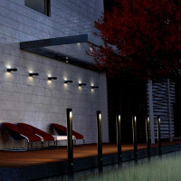 Садово-парковый светодиодный светильник Novotech Street Kaimas 358585 Садово-парковый светодиодный светильник Novotech Street Kaimas 358585