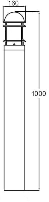 Наземный светильник  75898-1000 SS Oasis Light