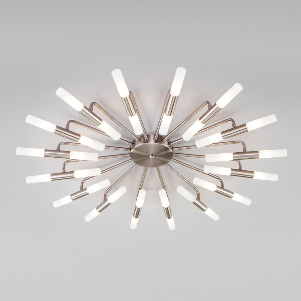 Потолочная люстра Bastone 348 никель Bogate's