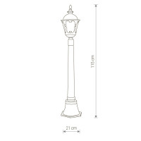 Наземный фонарь Tybr 4685 Nowodvorski