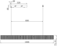 Подвесной светильник Lucen 4007/02/10PL Stilfort
