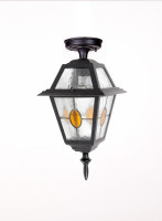 Потолочный светильник уличный FARO lead GLASS 91105A lgY Bl Oasis Light