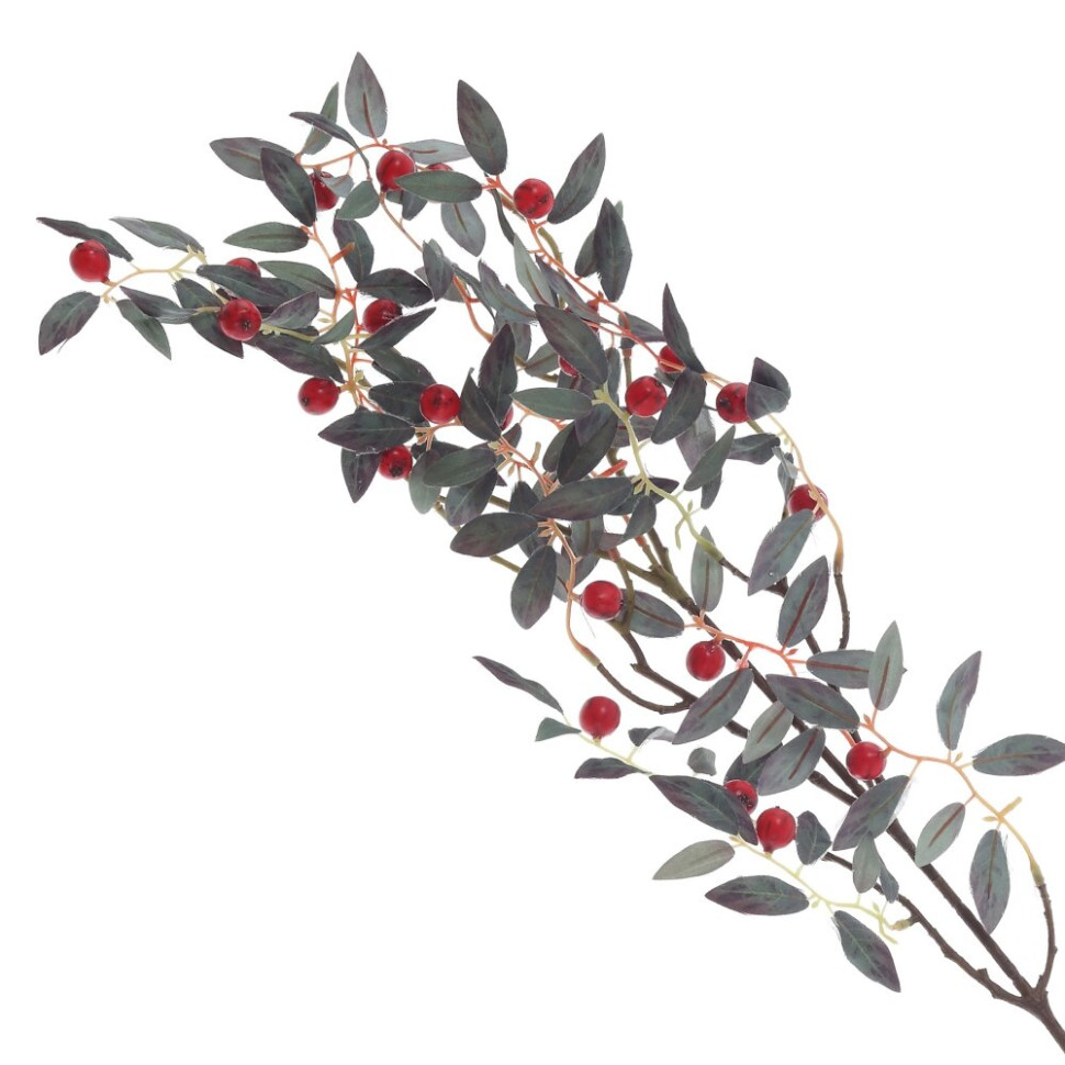 Ветка искусственная "Ягодная", L12 W5 H86 см