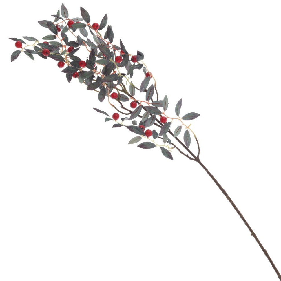 Ветка искусственная "Ягодная", L12 W5 H86 см