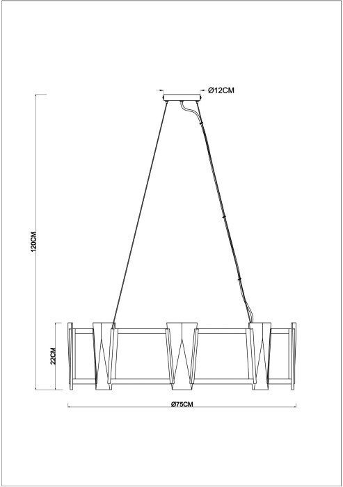 Подвесной светильник Grato A4079LM-8CC Arte Lamp