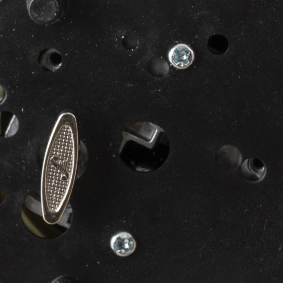 Фигурка декор в стекл шаре "Дед Мороз на лошадке" (муз и вьюга, 3xAAA н/п, D 15 см, L14 W14 H19 см