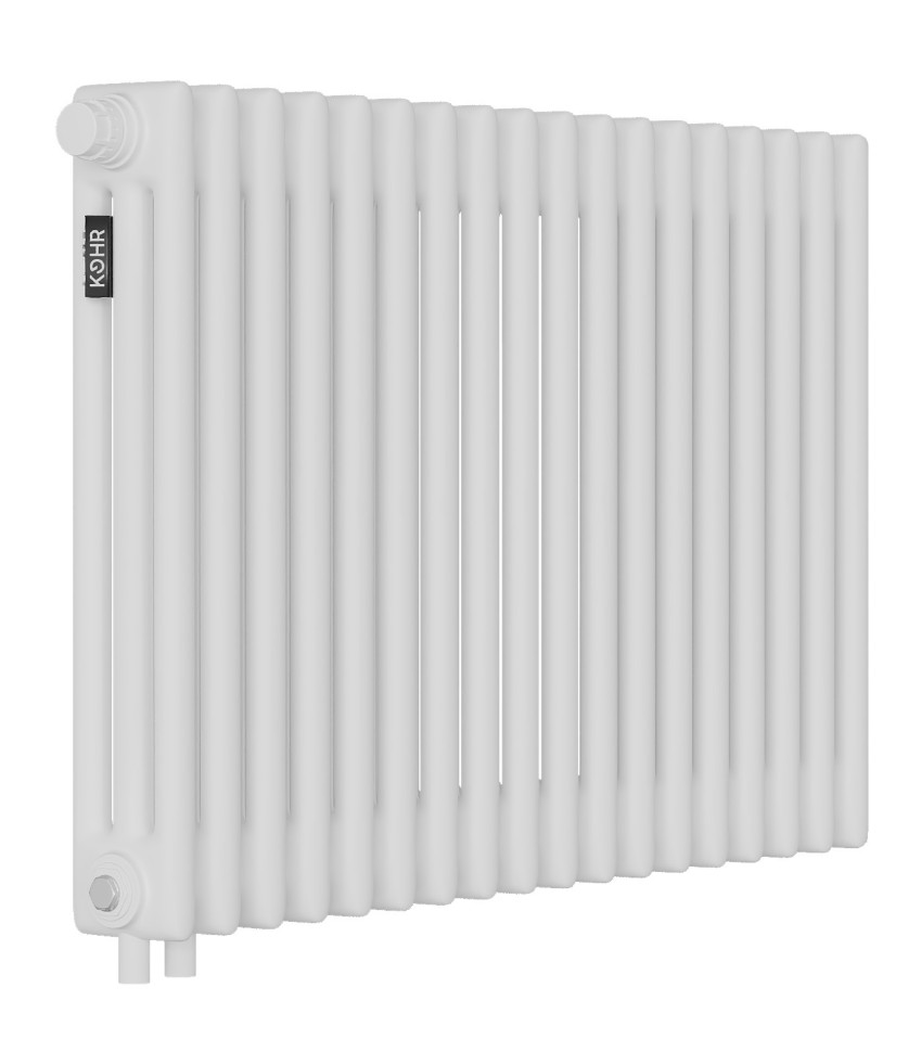 Стальной трубчатый радиатор Kohr Heim 3050/18 секций H01 с нижним подключением