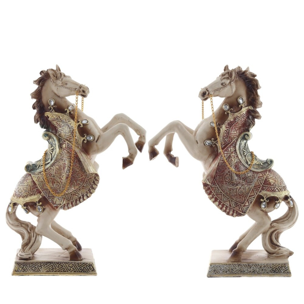 Фигурка декоративная "Лошадь, L21,5 W10 H32 см, 2в.