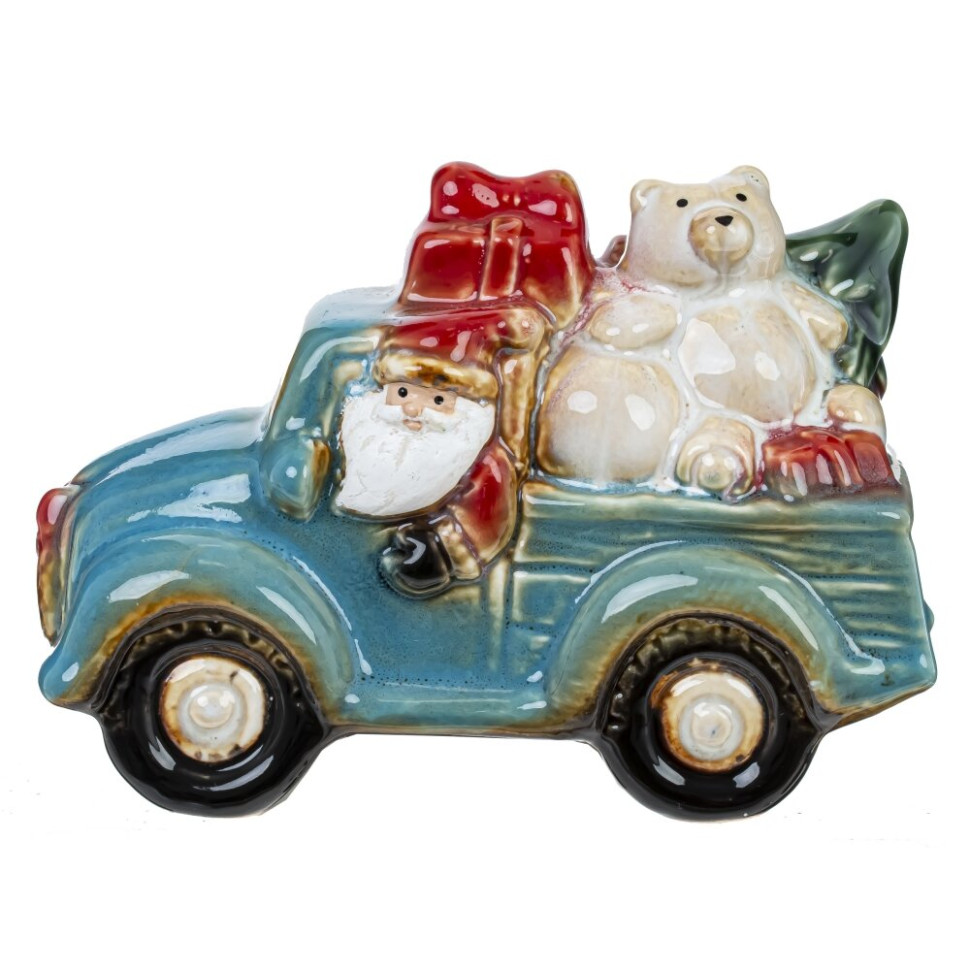 Фигурка декоративная "Машинка", L12,5 W6 H8,5 см, 2в.