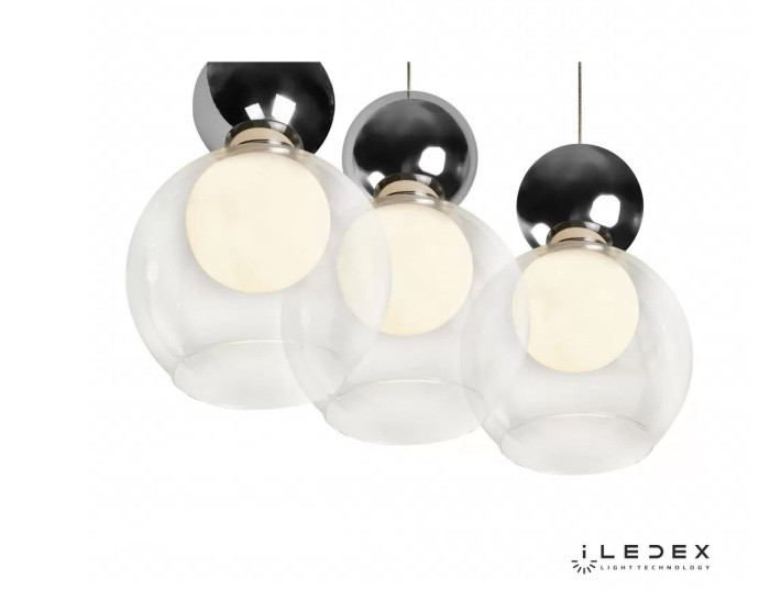 Подвесной светильник Blossom C4476-3R CR iLedex