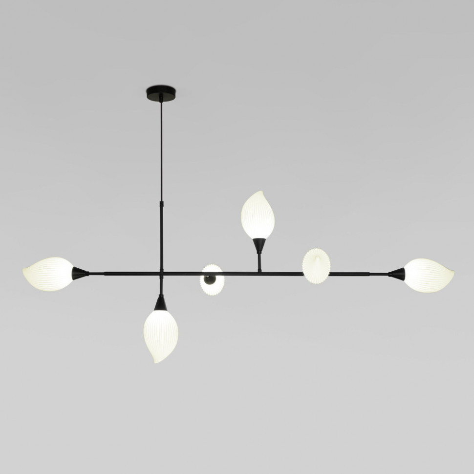 Подвесная люстра Sinki 30188/6 черный Eurosvet