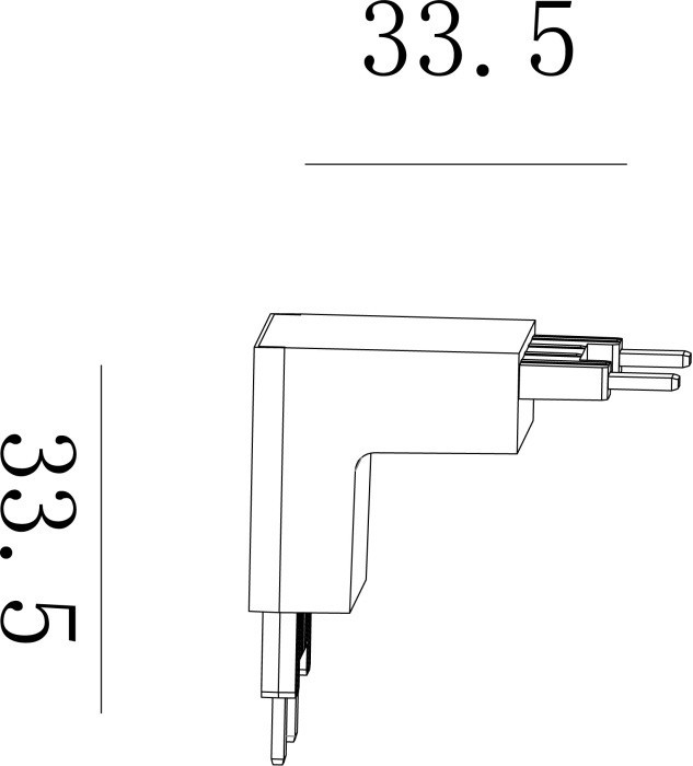 Коннектор SLIM CN-SLIM-WH-TL SWG