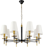 Подвесная люстра Riccardo A4075LM-8BK Arte Lamp
