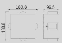 Архитектурная подсветка  W1863-B2 Gr Oasis Light
