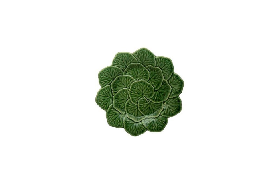 Блюдо 22см."Geranium" зеленое