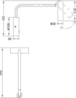 Бра Saga W111018WW3BBr Donolux