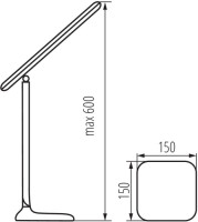 Офисная настольная лампа EMIRES 33226 Kanlux Офисная настольная лампа EMIRES 33226 Kanlux