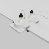 Точечный светильник Gyps Modern DL002-GU10-02-W Maytoni