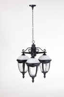 Уличный светильник подвесной St.LOUIS L 89170L/3 Bl мат/тр Oasis Light