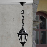 Уличный светильник подвесной Anna E22.120.000.AXF1R Fumagalli