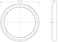 Потолочный светильник уличный Ascella 348067 Deko-Light Потолочный светильник уличный Ascella 348067 Deko-Light