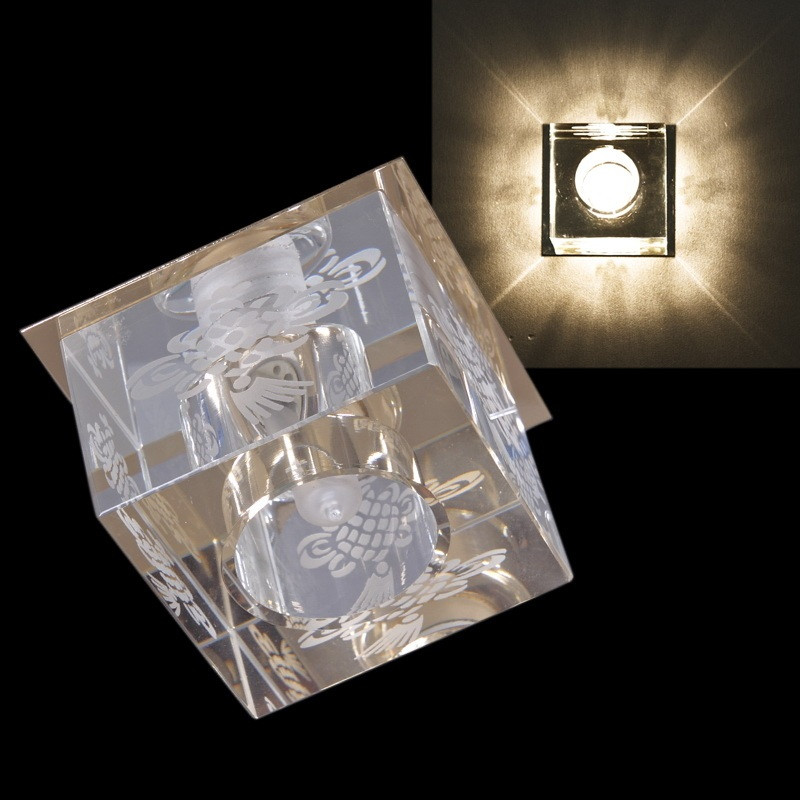 Точечный светильник  6019/F G9 GD Sneha