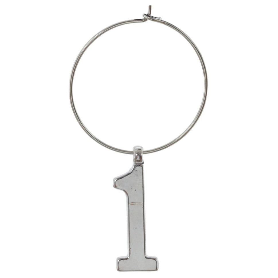 Набор: пробка для бутылки и декор для бокалов, L9 W3,5 H14 см