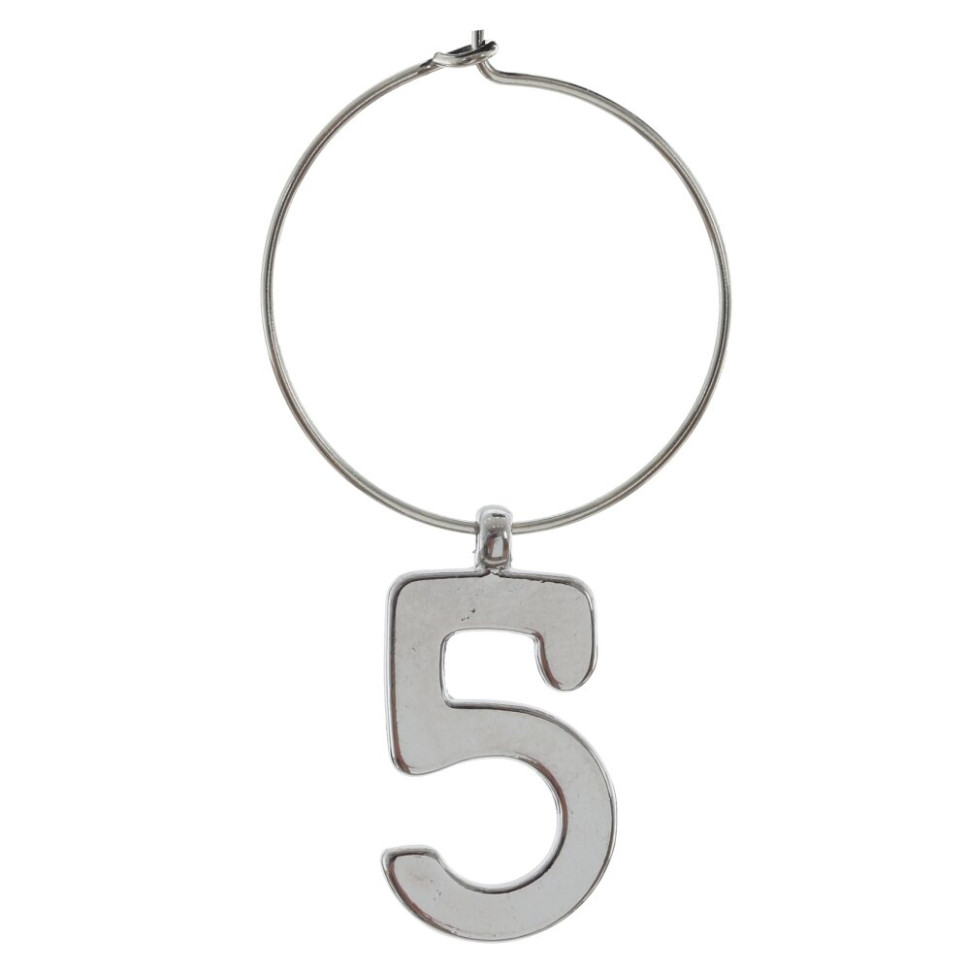 Набор: пробка для бутылки и декор для бокалов, L9 W3,5 H14 см