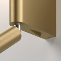 Настенный светильник Sarca 40111/LED латунь Elektrostandard