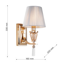 Бра Sade 2690-1W Favourite Бра Sade 2690-1W Favourite