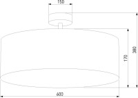 Потолочный светильник Rondo 4242 Rondo White TK Lighting