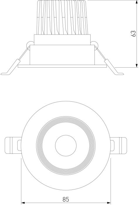 Точечный светильник Even 25094/LED Elektrostandard
