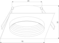 Точечный светильник Senso 25006/01 Elektrostandard