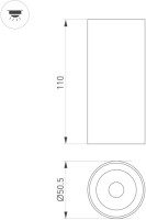 Точечный светильник GABI SURFACE 050711 Arlight Точечный светильник GABI SURFACE 050711 Arlight