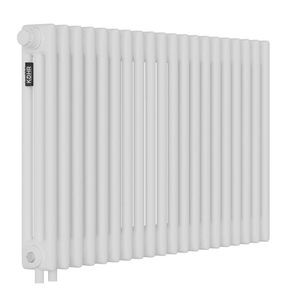 Стальной трубчатый радиатор Kohr Heim 3050/20 секций H01 с нижним подключением