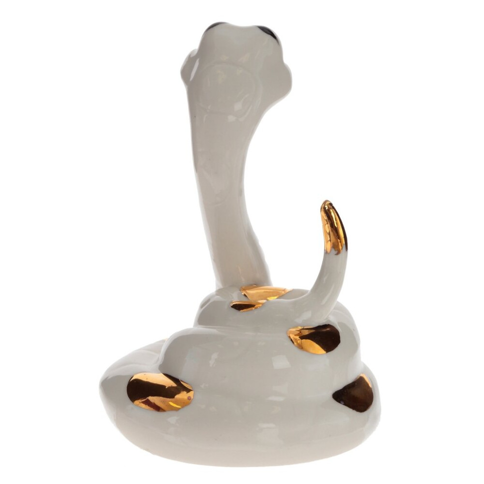 Фигурка декоративная "Змея", L6,5 W6,5 H8,5 см