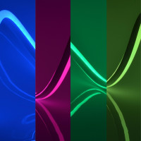 Светодиодная лента Neon ULS-N02-5050-60LED/m-13mm-IP67-DC12V-14W/m-5M-RGB блистер Uniel