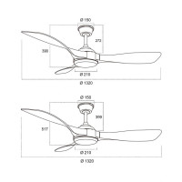 Люстра-вентилятор Sonex Viva LED Storm SN24 7701/24L Люстра-вентилятор Sonex Viva LED Storm SN24 7701/24L