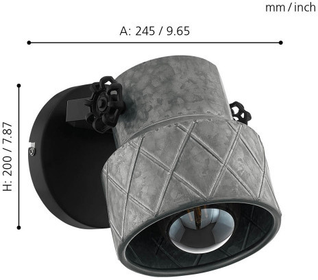 Спот Hilcott 39868 Eglo