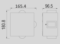 Архитектурная подсветка TUBE LED W1863-B3 Gr Oasis Light
