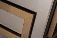 Консоль с 2мя ящиками зеркальная бронза/золото Консоль с 2мя ящиками зеркальная бронза/золото